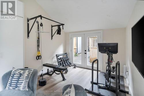 425 Roselawn Avenue, Toronto, ON - Indoor Photo Showing Gym Room