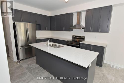 1378 Davis Loop N, Innisfil, ON - Indoor Photo Showing Kitchen With Double Sink