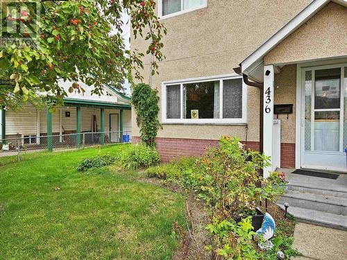 436 Vaughan Street, Quesnel, BC - Outdoor With Deck Patio Veranda