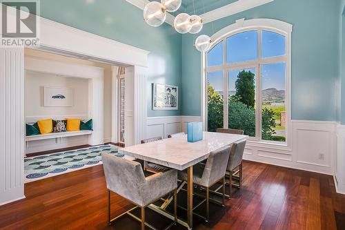 2830 East Kelowna Road, Kelowna, BC - Indoor Photo Showing Dining Room