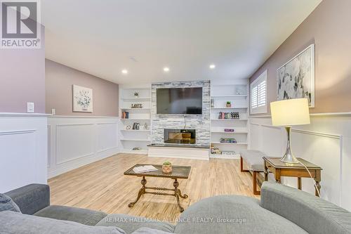 2109 Devon Road, Oakville (Eastlake), ON - Indoor Photo Showing Living Room With Fireplace