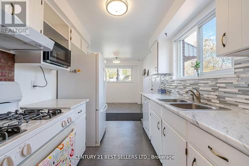 68 Lynmont Road, Toronto, ON - Indoor Photo Showing Kitchen With Double Sink