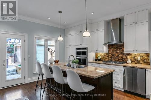 76 Mayfield Avenue, Toronto (High Park-Swansea), ON - Indoor Photo Showing Kitchen With Upgraded Kitchen