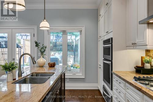 76 Mayfield Avenue, Toronto (High Park-Swansea), ON - Indoor Photo Showing Kitchen With Double Sink