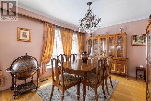 24 Sage Avenue, Toronto (Yorkdale-Glen Park), ON - Indoor Photo Showing Dining Room