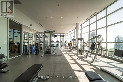 1821 - 165 Legion Road, Toronto, ON - Indoor Photo Showing Gym Room