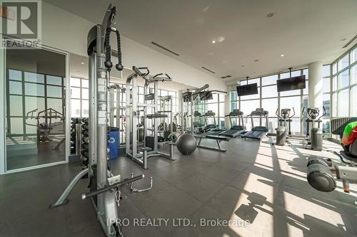 1821 - 165 Legion Road, Toronto, ON - Indoor Photo Showing Gym Room