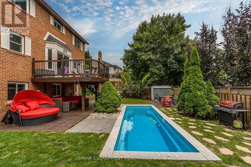 2010 Keller Court, Burlington (Brant Hills), ON - Outdoor With In Ground Pool