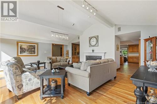 104 De L'Eglise Avenue, Saint-Antoine, NB - Indoor Photo Showing Living Room With Fireplace