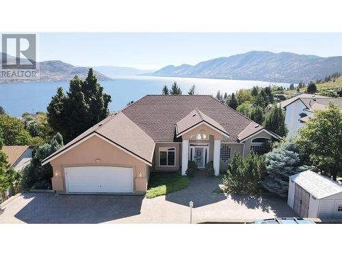 6097 Beatrice Road, Peachland, BC - Outdoor With Body Of Water With Facade