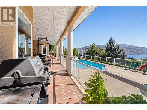 6097 Beatrice Road, Peachland, BC - Outdoor With In Ground Pool