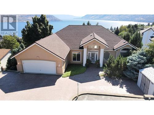 6097 Beatrice Road, Peachland, BC - Outdoor With Body Of Water With Facade