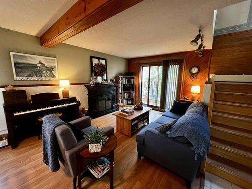 328 Dawson Street, Thunder Bay, ON - Indoor Photo Showing Living Room With Fireplace