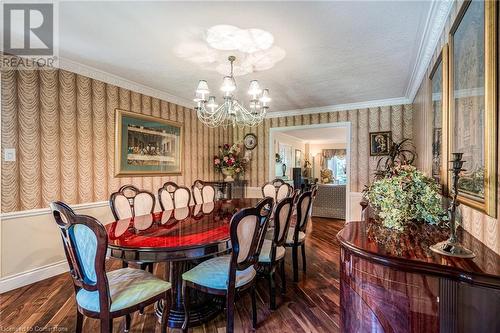 2169 Mystic Court, Burlington, ON - Indoor Photo Showing Dining Room