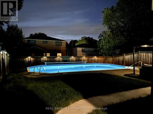 265 London Road, Newmarket (Bristol-London), ON - Outdoor With Above Ground Pool With Backyard