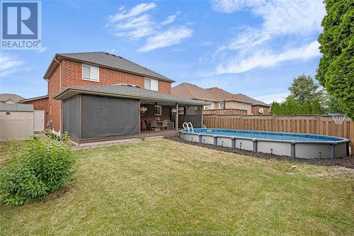 181 Diane Crescent, Lakeshore, ON - Outdoor With Above Ground Pool With Backyard With Exterior