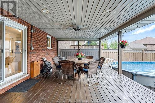 181 Diane Crescent, Lakeshore, ON - Outdoor With Deck Patio Veranda With Exterior