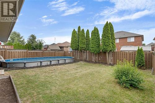 181 Diane Crescent, Lakeshore, ON - Outdoor With Above Ground Pool With Backyard