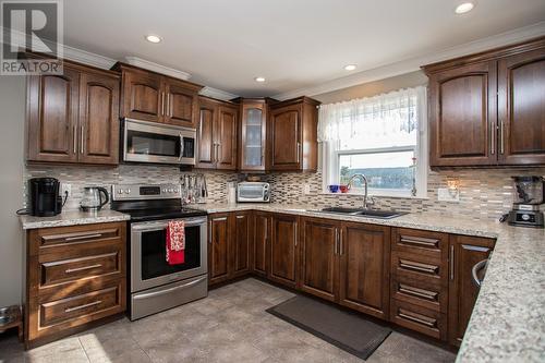 18A Millers Road, Portugal Cove-St. Philips, NL - Indoor Photo Showing Kitchen With Double Sink With Upgraded Kitchen