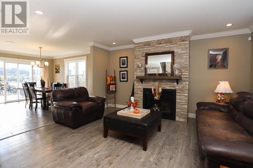 18A Millers Road, Portugal Cove-St. Philips, NL - Indoor Photo Showing Living Room With Fireplace