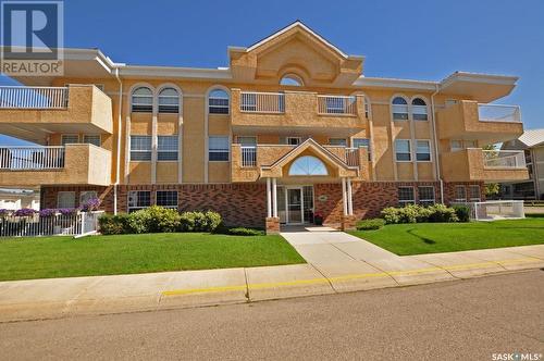 306 57 Russell Drive, Yorkton, SK - Outdoor With Balcony With Facade