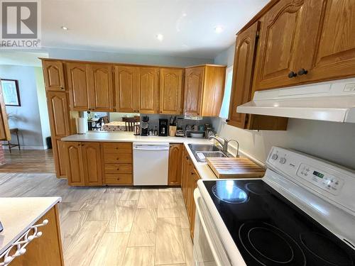 616 Main Street, Bishop'S Falls, NL - Indoor Photo Showing Kitchen With Double Sink