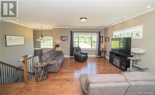 9506 Route 8 Highway, Blissfield, NB - Indoor Photo Showing Living Room