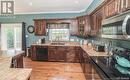 9506 Route 8 Highway, Blissfield, NB  - Indoor Photo Showing Kitchen With Double Sink 