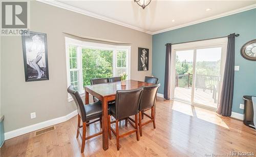 9506 Route 8 Highway, Blissfield, NB - Indoor Photo Showing Dining Room