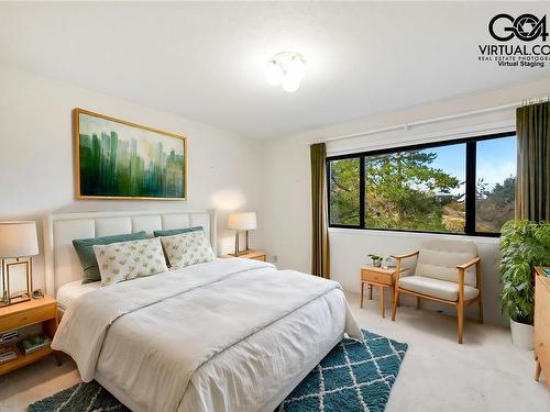 412-1433 Faircliff Lane, Victoria, BC - Indoor Photo Showing Bedroom