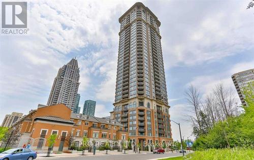 3602 - 385 Prince Of Wales Drive, Mississauga (City Centre), ON - Outdoor With Balcony With Facade