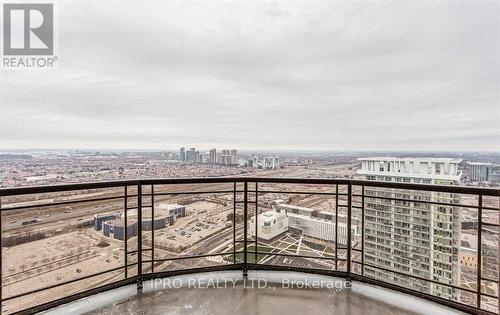 3602 - 385 Prince Of Wales Drive, Mississauga (City Centre), ON - Outdoor With Balcony With View