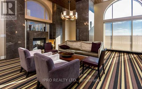 3602 - 385 Prince Of Wales Drive, Mississauga (City Centre), ON - Indoor With Fireplace