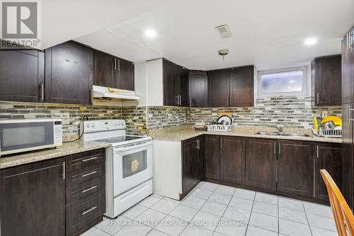 5 Mcclure Avenue, Brampton (Northwood Park), ON - Indoor Photo Showing Kitchen With Double Sink