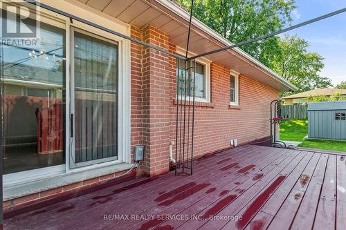 5 Mcclure Avenue, Brampton (Northwood Park), ON - Outdoor With Deck Patio Veranda With Exterior