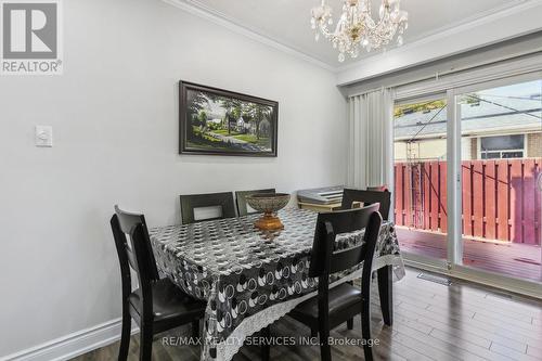 5 Mcclure Avenue, Brampton (Northwood Park), ON - Indoor Photo Showing Dining Room