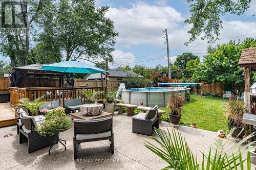 5407 Murray Crescent, Burlington, ON - Outdoor With Above Ground Pool With Backyard