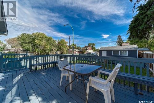 1201 Queen Street, Regina, SK - Outdoor With Deck Patio Veranda