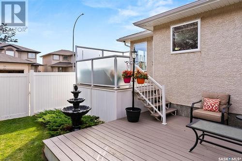 7902 Gordon Staseson Boulevard, Regina, SK - Outdoor With Deck Patio Veranda With Exterior