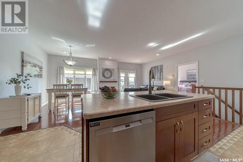 16 1590 4Th Avenue Nw, Moose Jaw, SK - Indoor Photo Showing Kitchen With Double Sink