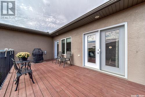 16 1590 4Th Avenue Nw, Moose Jaw, SK - Outdoor With Deck Patio Veranda With Exterior