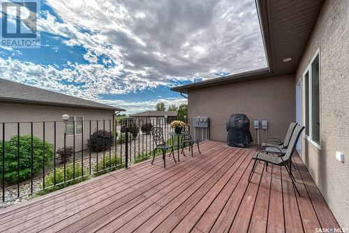 16 1590 4Th Avenue Nw, Moose Jaw, SK - Outdoor With Deck Patio Veranda With Exterior