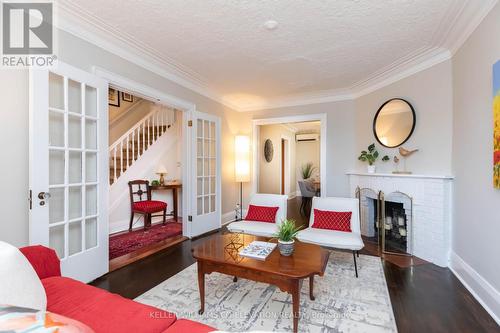 61 Yonge Boulevard, Toronto (Lawrence Park North), ON - Indoor Photo Showing Living Room With Fireplace