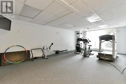 1002 - 145 Hillcrest Avenue, Mississauga (Cooksville), ON - Indoor Photo Showing Gym Room