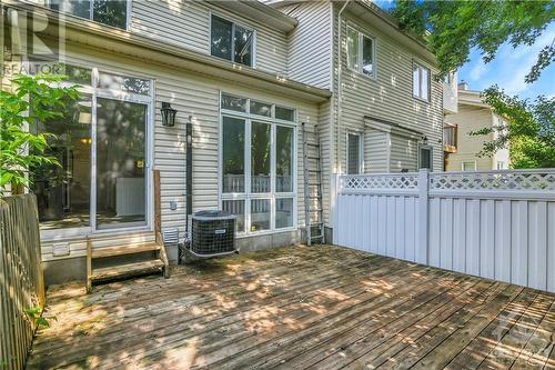 114 Corsica Private, Ottawa, ON - Outdoor With Deck Patio Veranda With Exterior