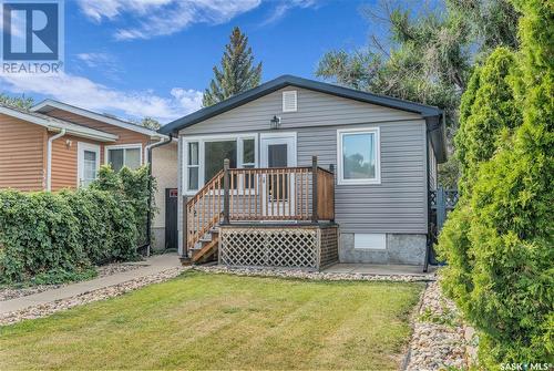 352 Forget Street, Regina, SK - Outdoor With Deck Patio Veranda