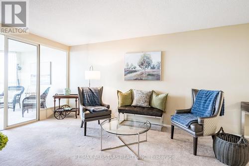 806 - 1890 Valley Farm Road, Pickering, ON - Indoor Photo Showing Living Room