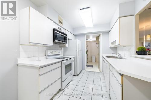 806 - 1890 Valley Farm Road, Pickering, ON - Indoor Photo Showing Kitchen With Double Sink