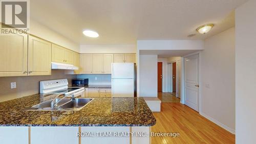 516 - 9 Northern Heights Drive, Richmond Hill (Langstaff), ON - Indoor Photo Showing Kitchen With Double Sink