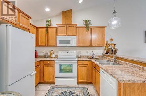 11874 Boulder Crescent, Windsor, ON - Indoor Photo Showing Kitchen With Double Sink